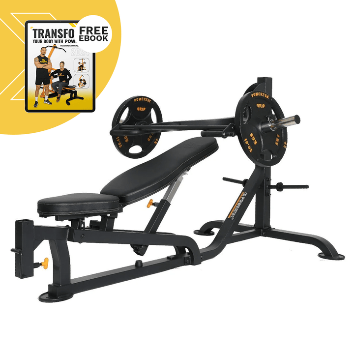 Black Workbench® Multipress No Weight | Powertec | Home Gym Equipment | Ultimate Strength Building Machines