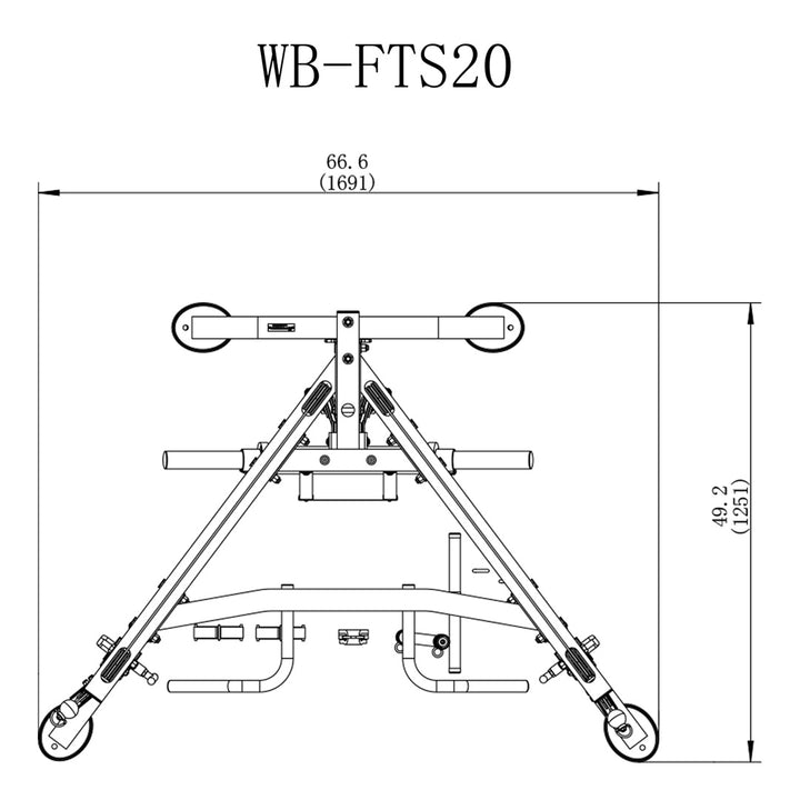 Technical guide of Streamline Functional Trainer with Handles and Tricep Pressdown Attachment