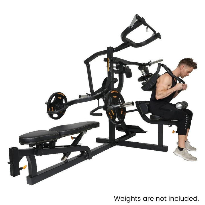 Workbench Multisystem®Athlete Weighted Crunch | Powertec | Home Gym Equipment | Ultimate Strength Building Machines