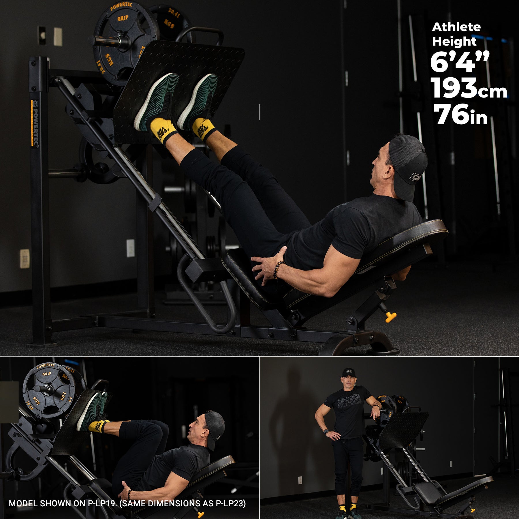 1000 lbs. Leg Press | Powertec | Home Gym Equipment