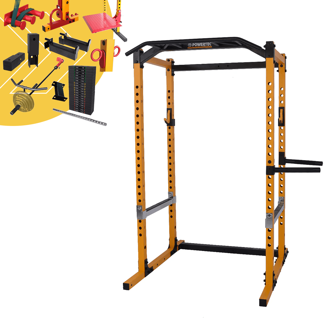 Power Rack Bells and Whistles Bundle - Powertec