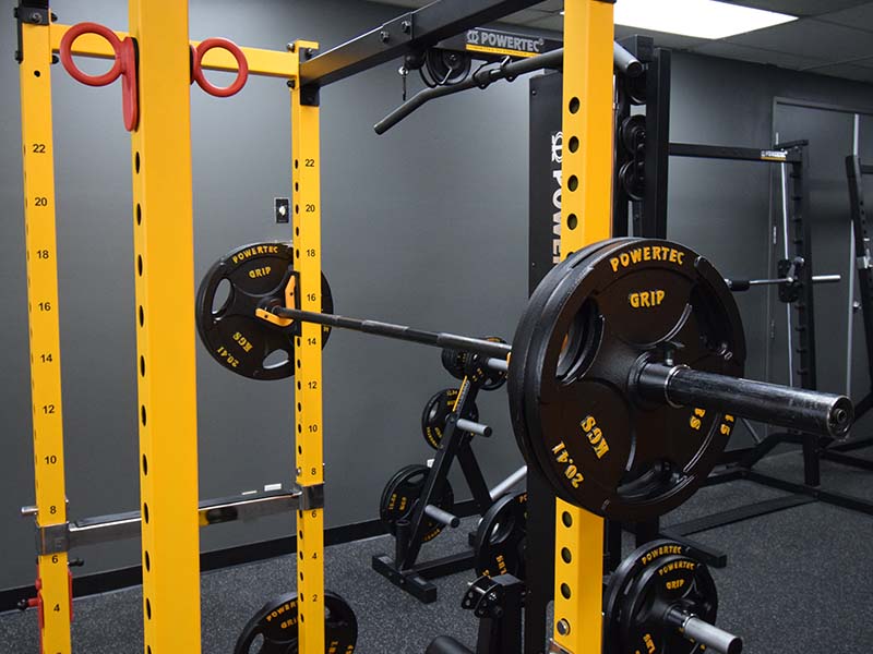 Powertec Power Rack | 1000-lb Capacity & 50+ Exercise Videos