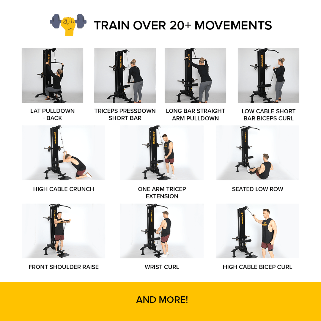 Powertec Lat Machine