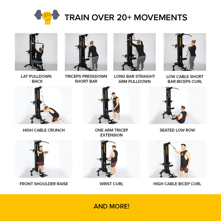 Powertec Lat Machine