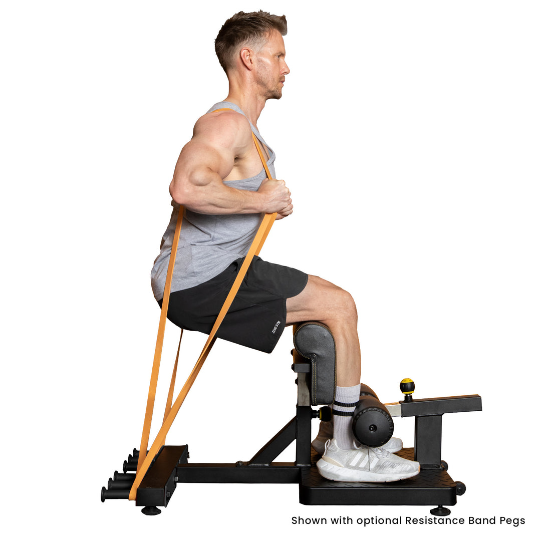 Sissy Squat Machine 8 in 1, Multifunctional Squat Machine Home Gym  Equipment for Leg Strength Training, Sit-Up, Push-Up & Plank, Black