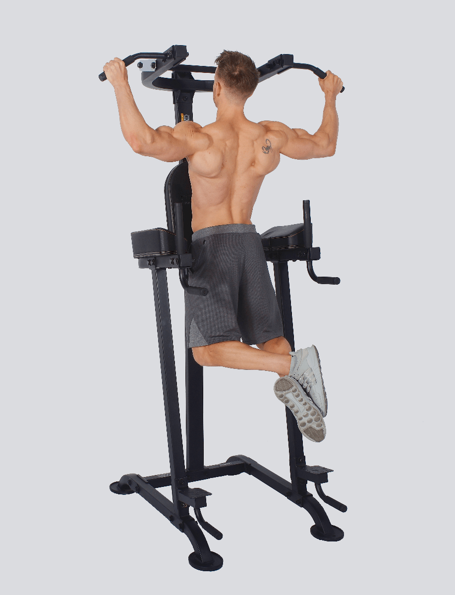 Powertec Basic Trainer - VKR athlete pull ups | Powertec | Home Gym Equipment | Ultimate Strength Building Machines