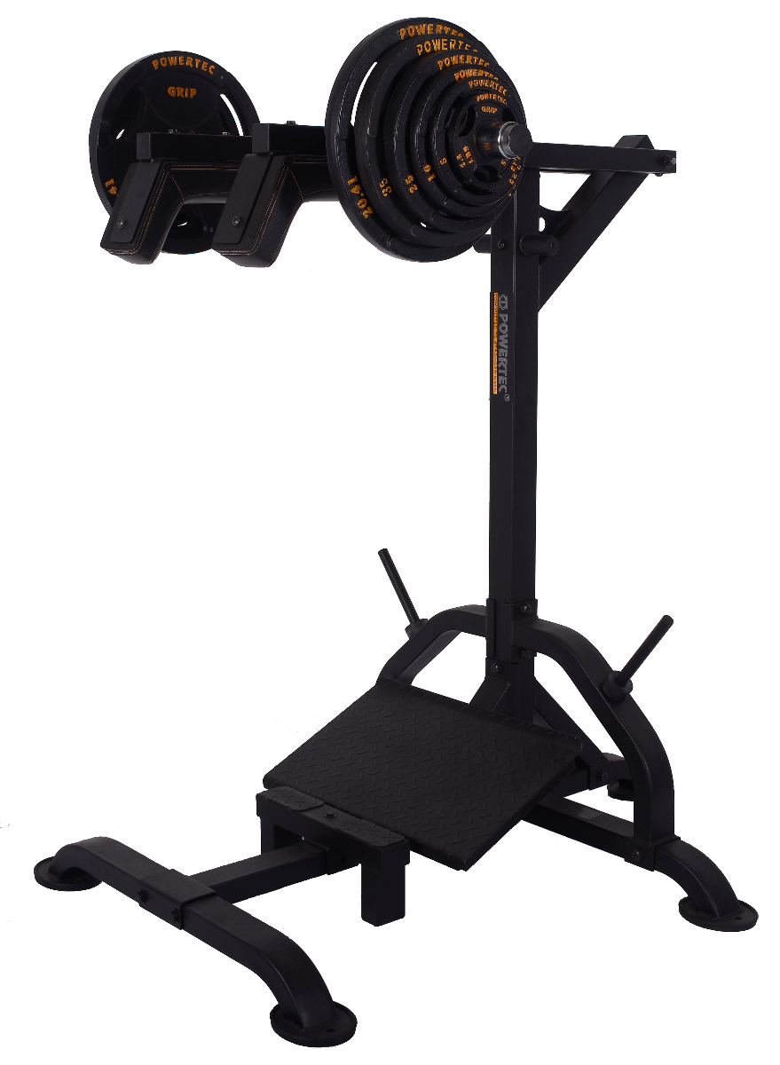 Levergym Squat/Calf Machine | Powertec | Home Gym Equipment