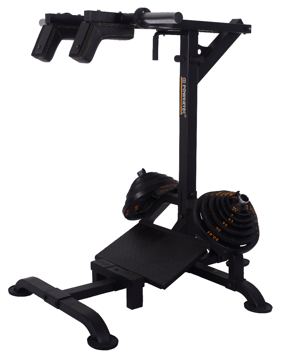 Levergym Squat/Calf Machine | Powertec | Home Gym Equipment