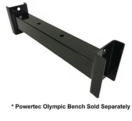 Workbench® Short Cross Bar (WB-OB16) Olympic Bench Before 2015 | Powertec | Home Gym Equipment