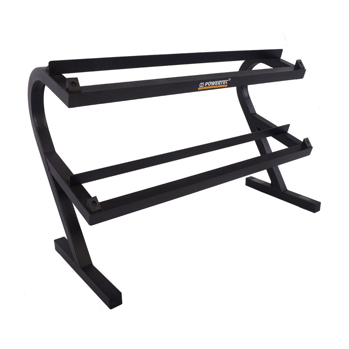Workbench Dumbbell Rack | Powertec | Home Gym | Storage