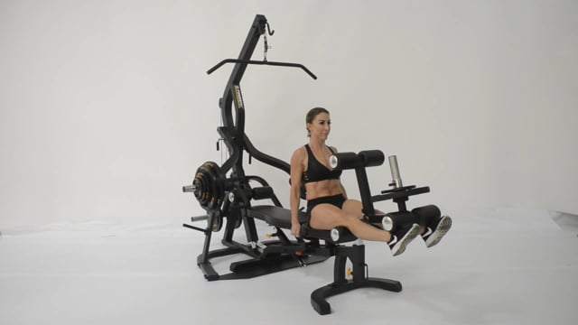 LEG LIFT-CURL ATTACHMENT Female Athlete Workbench | Powertec | Home Gym Equipment | Ultimate Strength Building Machines
