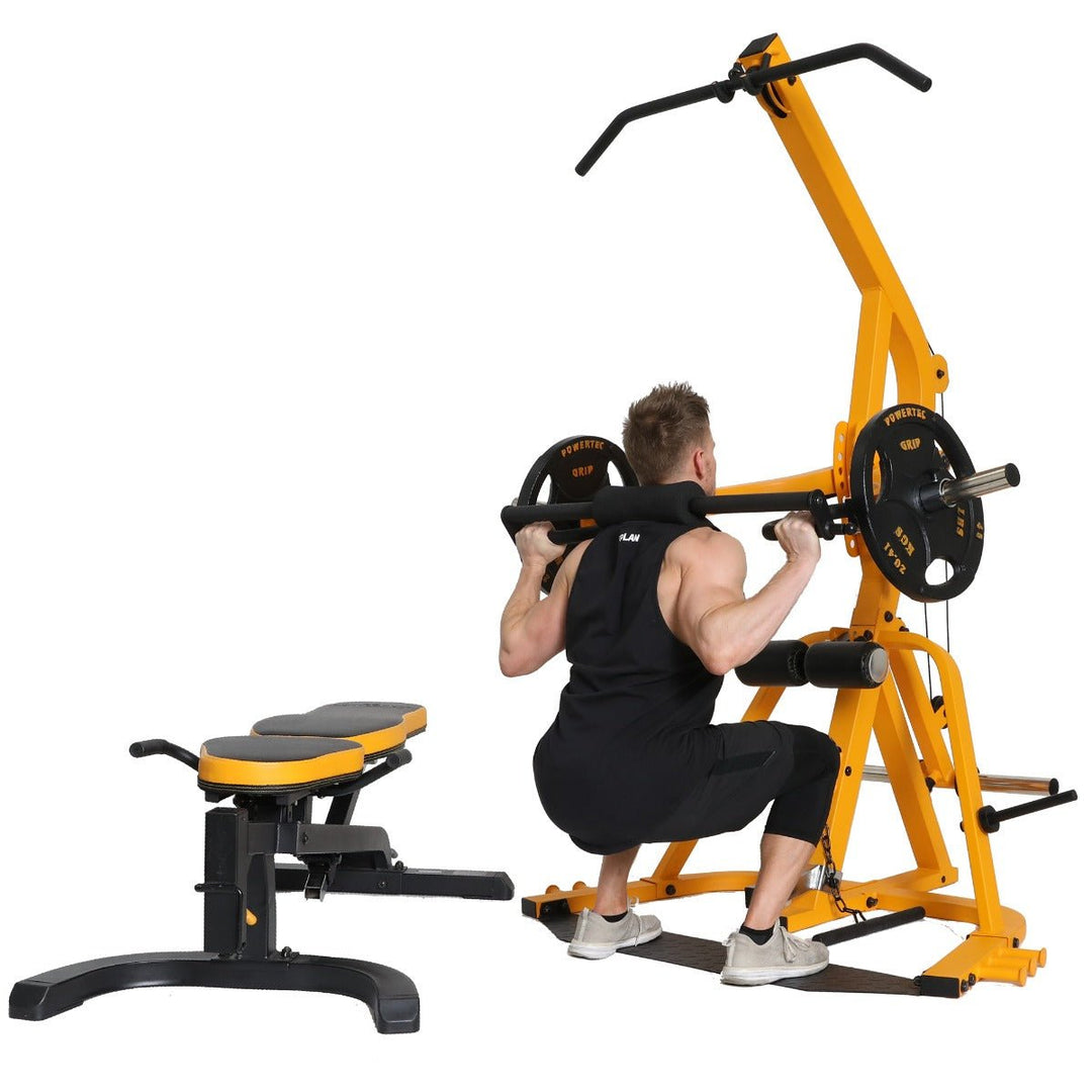 Workbench Levergym® | Athlete Squat | Powertec | Home Gym Equipment | Ultimate Strength Building Machines
