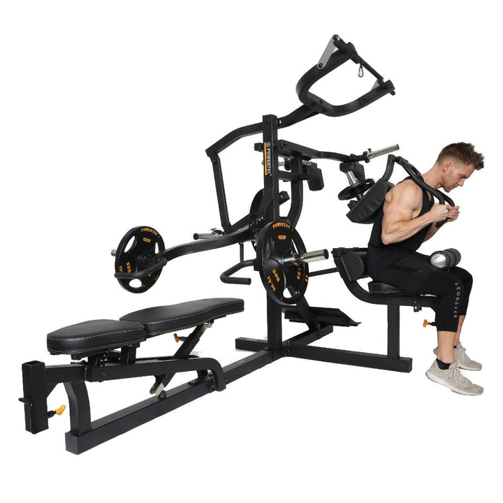 Workbench Multisystem®Athlete Weighted Crunch | Powertec | Home Gym Equipment | Ultimate Strength Building Machines