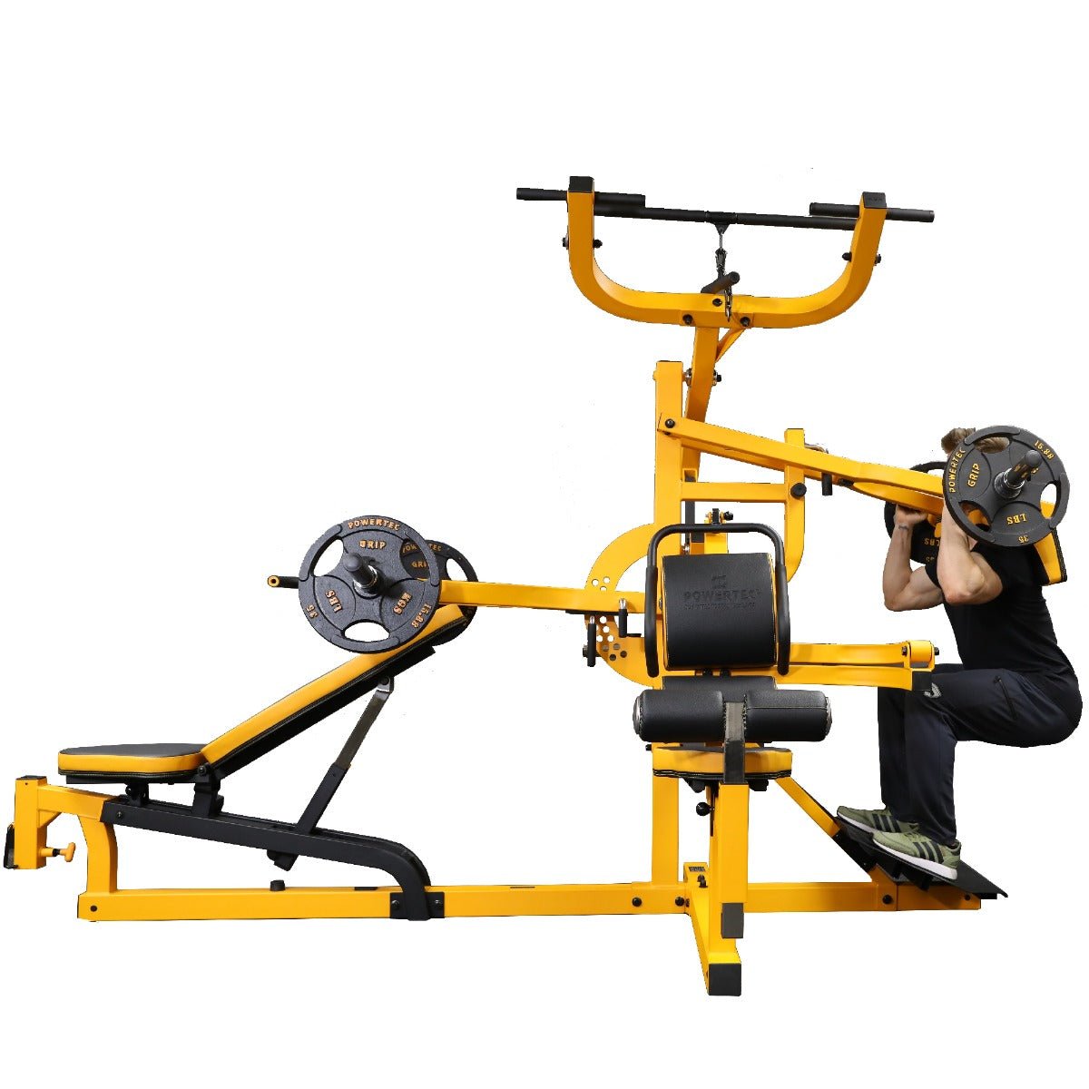 Workbench Multisystem Powertec Home Gym Multistation