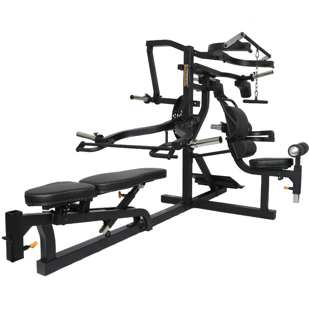 Black Workbench Multisystem® No Weight | Powertec | Home Gym Equipment | Ultimate Strength Building Machines