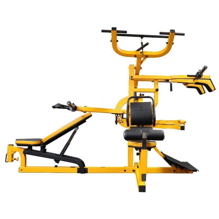 Yellow Workbench Multisystem® No Weight | Powertec | Home Gym Equipment | Ultimate Strength Building Machines