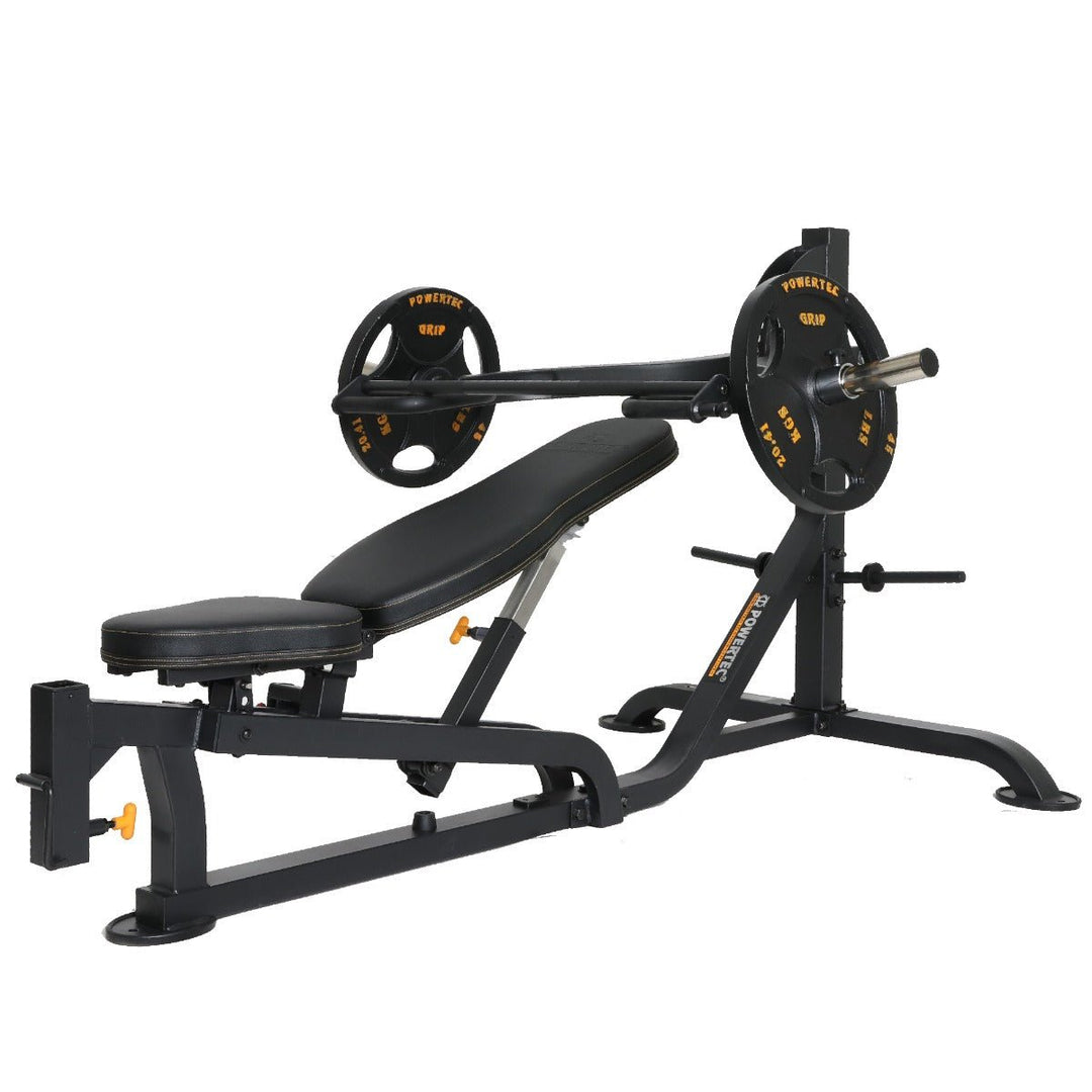 Workbench® Multipress Plate Loaded Incline Press | Powertec | Home Gym Equipment | Ultimate Strength Building Machines
