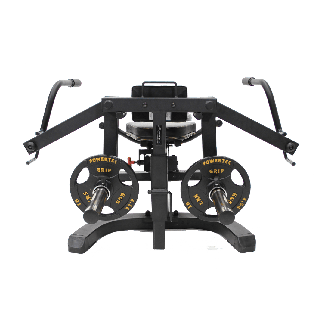 Workbench Pec - Fly Attachment Plate Loaded with Workbench  F.I.D. (Attachment Side) | Powertec | Home Gym Equipment
