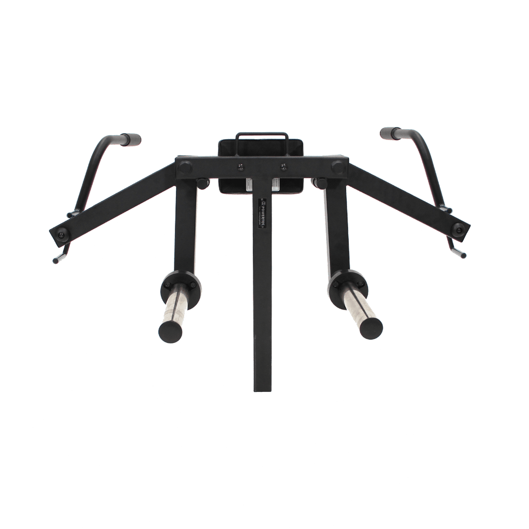 Workbench Pec - Fly Attachment (Front View) | Powertec | Home Gym Equipment
