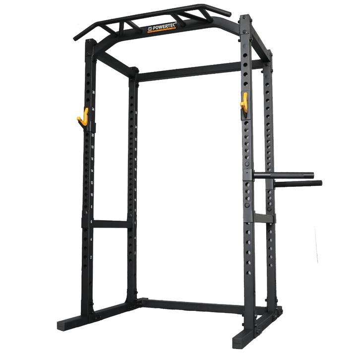 Workbench® Power Rack Black | Powertec | Home Gym Equipment | Ultimate Strength Building Machines