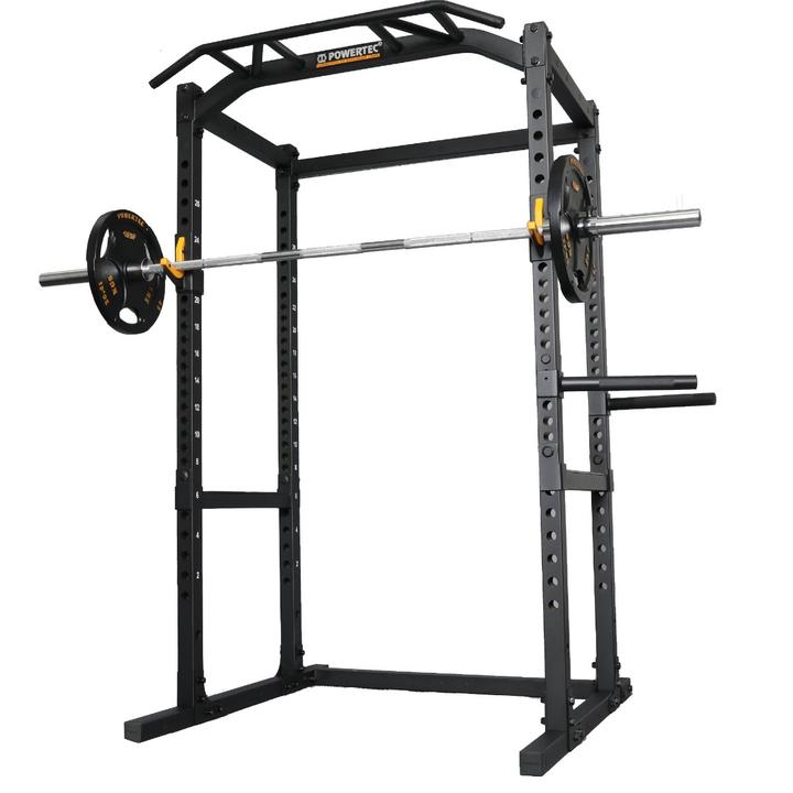 Workbench® Power Rack with Weight | Powertec | Home Gym Equipment | Ultimate Strength Building Machines