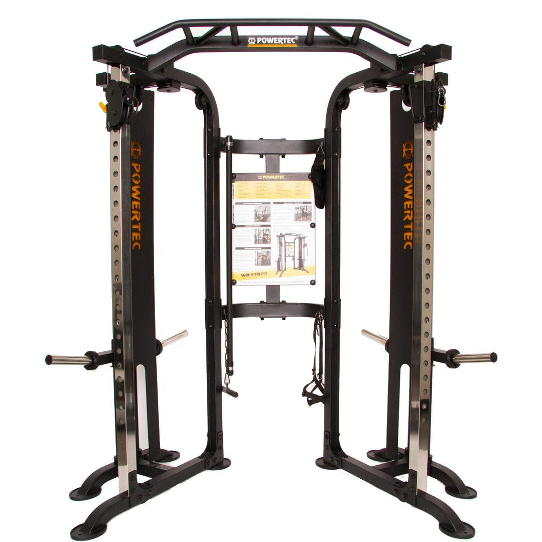 Workbench® Functional Trainer Deluxe No Weights | Powertec | Home Gym Equipment | Ultimate Strength Building Machines